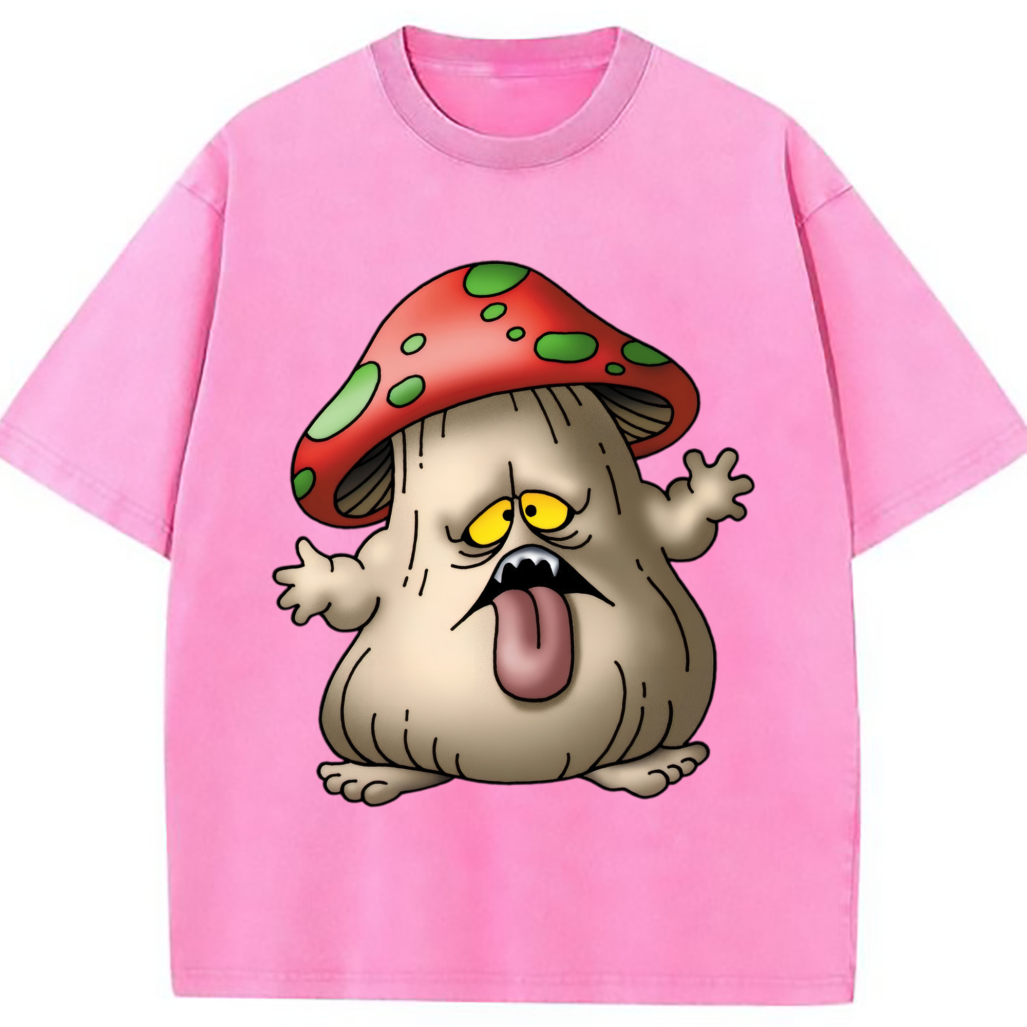 （画像用） ドラゴンクエスト Doragon Kuesuto Dragon Quest 綿100% ヴィンテージ風 半袖Tシャツ（フロントプリント）